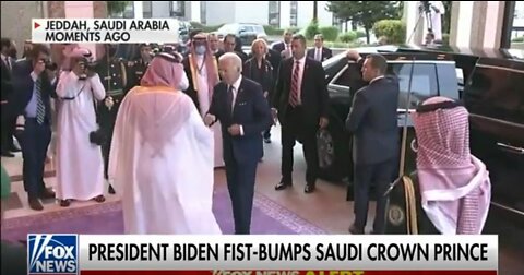 Joe Biden Fist-Bumps Saudi Crown Prince After Pariah, Khashoggi Murder Outcry