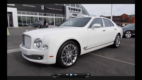 2013 Bentley Mulsanne Mulliner Start Up, Exhaust, and In Depth Review