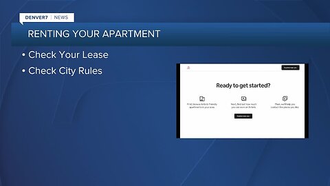 Airbnb allowing apartment renters to offer their space