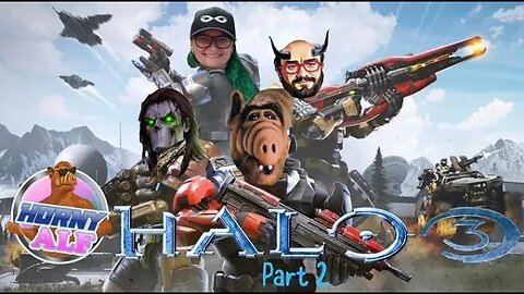 Alf's Halo 3 Playthrough #2 w/DevilMadeMeDoIt and RyanR3ap3r Part 2