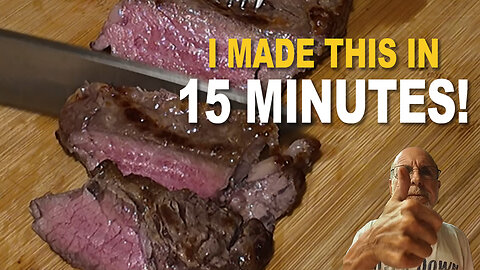 No SOUS VIDE? NO TIME? 15 minutes to a PERFECTLY COOKED Air Fryer Steak!