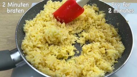 Hast du Reis und Eier zu Hause 2 Rezepte schnelle einfache und sehr leckere 168