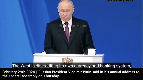 BRICS | MUST WATCH | Why Did Putin Say? "The West Is Sawing Off the Branch On Which It Has Been Sitting." Dedollarization Explained By: Putin, Bannon, Trump, Kiyosaki, Malmgren, Werner, Harari, Schectman, Soros, Carstens & Bet-David