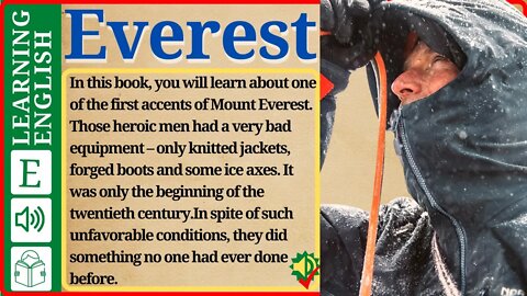 learn English through story level 3 🍁 Everest | WooEnglish