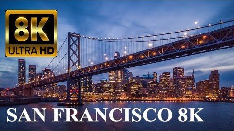 San Francisco, California, United States of America 8K Ultra HD Video