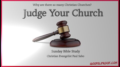 Bible Study - Why are there so many Christian churches?