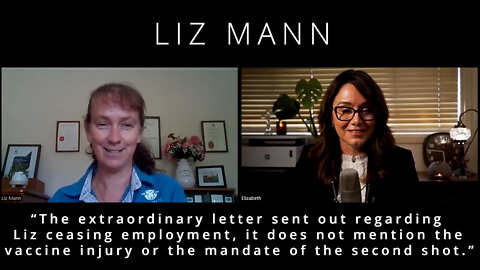 The termination of employment letter doesn't mention the vaccine injury or mandate of the 2nd shot