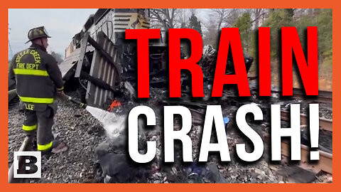 Train Crash! Train Slams into Tractor-Trailer Stuck on Tracks in Charlotte