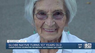 Arizona woman turns 107 years old