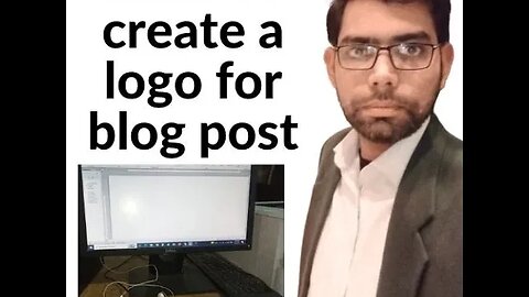 how to create logo for blog post