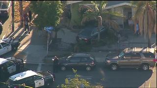 Car crashes into City Heights home