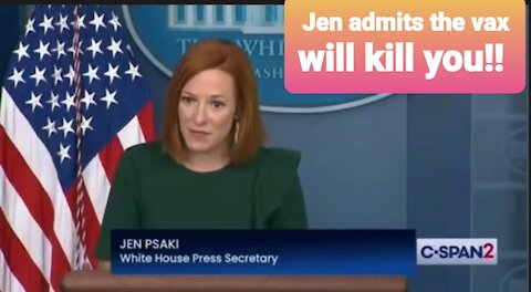 JEN ADMITS THE VAX WILL KILL YOU!!!