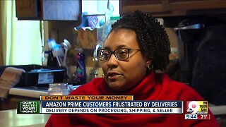 Amazon Prime customers frustrated by deliveries