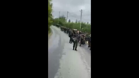 1500 mobilized Russian soldiers on the move