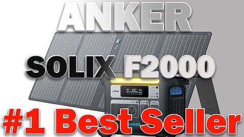 Anker SOLIX F2000 Portable Power Station PowerHouse 767, 2048Wh GaNPrime Solar Generator