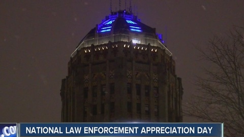 Buffalo goes blue for Law Enforcement Appreciation Day