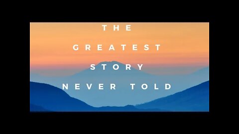 The greatest story never told! (and it ain't Jesus' OR Hitler's!)