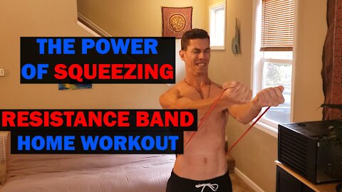 20 Minute Resistance Band Workout for Beginner & Intermediate - Squeeze and BURN
