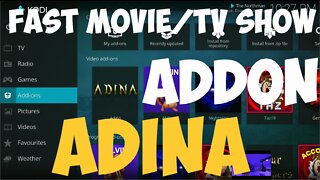 Best Fastest Movie & Tv Show Addon - ADINA