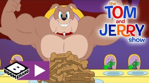 The Tom and Jerry Show | Premium Dog Biscuits | Boomerang UK 🇬🇧