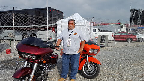 TALLADEGA RACE PIT ROW