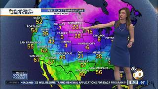 10News Pinpoint Weather with Meteorologist Megan Parry