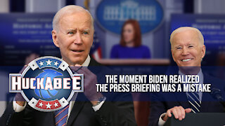 The Moment Biden Realized The Press Briefing Was A Mistake | FOTM | Huckabee