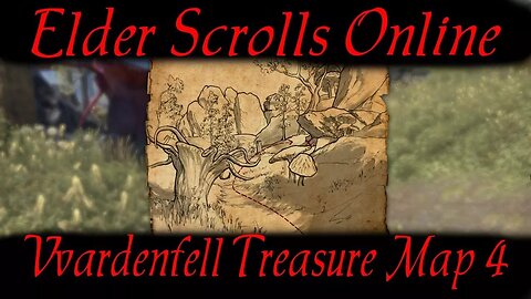 Vvardenfell Treasure Map 4 [Elder Scrolls Online] ESO