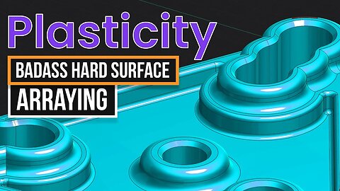 Hard-Surface Modeling In Plasticity 3D Arrays Unlocked | Part 5
