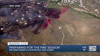 Arizona fire crews preparing for potentially bad fire season