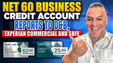 Business Credit Net 60 Account | Build Business Credit | No PG | Retail Credit