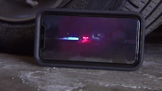 Bizarre car theft caught on camera in south Denver