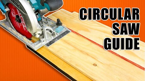 How to Make a Circular Saw Guide / Track Saw Guide