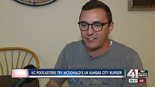 Local podcasters got their hands on a Kansas City Stack burger. Here's what they thought