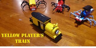 Yellow Player's Train in Choo Choo Charles