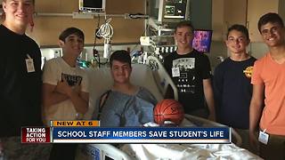 School staff members save life of Florida 16-year-old who suffered cardiac arrest during gym class