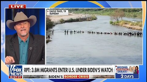 Sheriff Mark Lamb: It's Alarming Military Aged Men Are Crossing Border Illegally