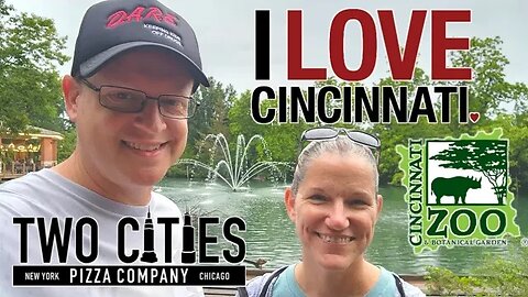 Cincinnati Zoo, Two Cities Pizza, Hampton Inn Mason | Cincinnati Vlog