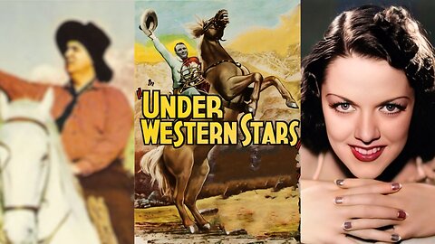 UNDER WESTERN STARS (1938) Roy Rogers, Smiley Burnette & Carol Hughes | Adventure, Western | B&W