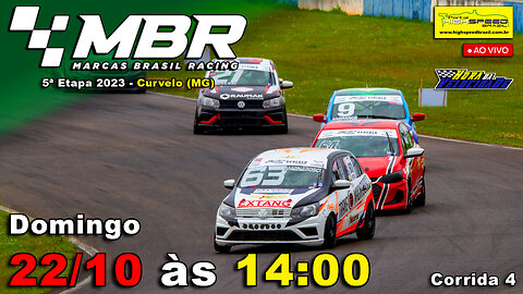 🔴 MARCAS BRASIL RACING | Corrida 4 | 5ª Etapa 2023 | Curvelo (MG) | Ao Vivo