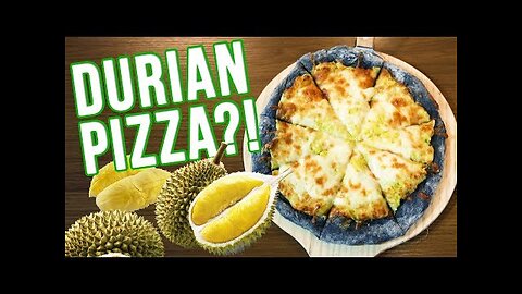 Durian Cafe: Durian Pizza, Durian Nuggets, Durian Fries & More!