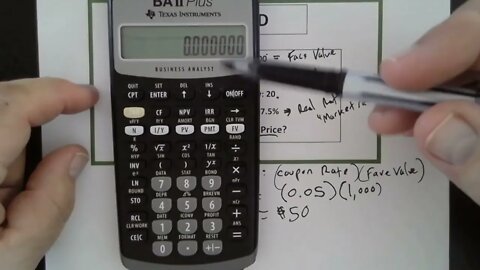 How to Calculate the Price of a Bond using a Financial Calculator