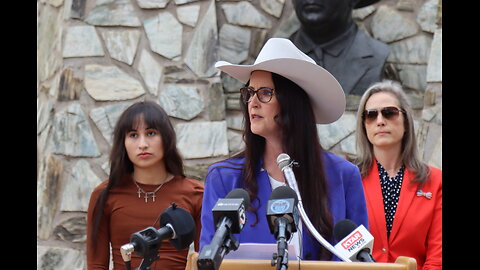 Press Conference by Senator Janae Shamp Joined by Chloe Cole, a victim