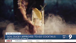 Local restaurants and bars react to bill that will allow 'to-go' cocktails