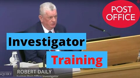 Were Post Office Investigators TRAINED for their Jobs?