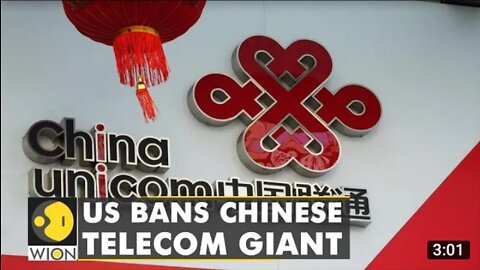 US FCC revokes license for China Unicom over espionage fears | Telecom Operator | World English News