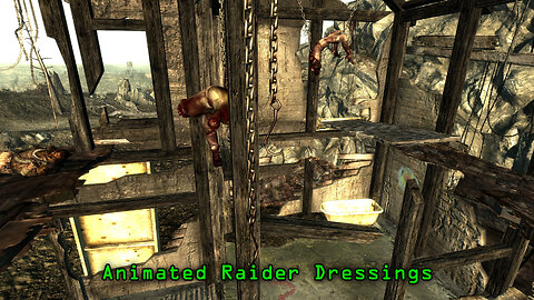 Fallout 3 Mods - Animated Raider Dressings by Ashens2014