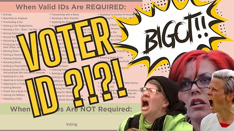 Voter ID isn't racist & turning New Jersey Red