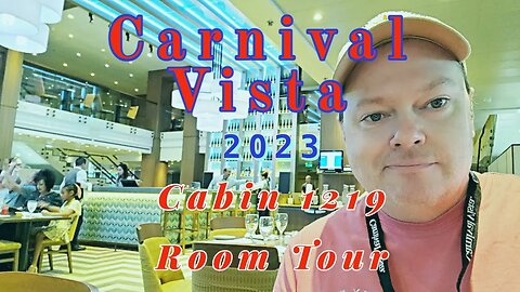 Carnival Vista Cabin 1219 Room Tour