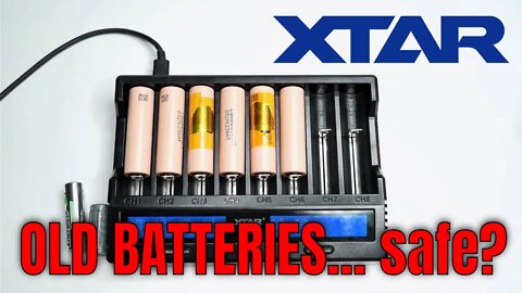 XTAR VC8 Review: RESCUING some OLD Dyson cells!